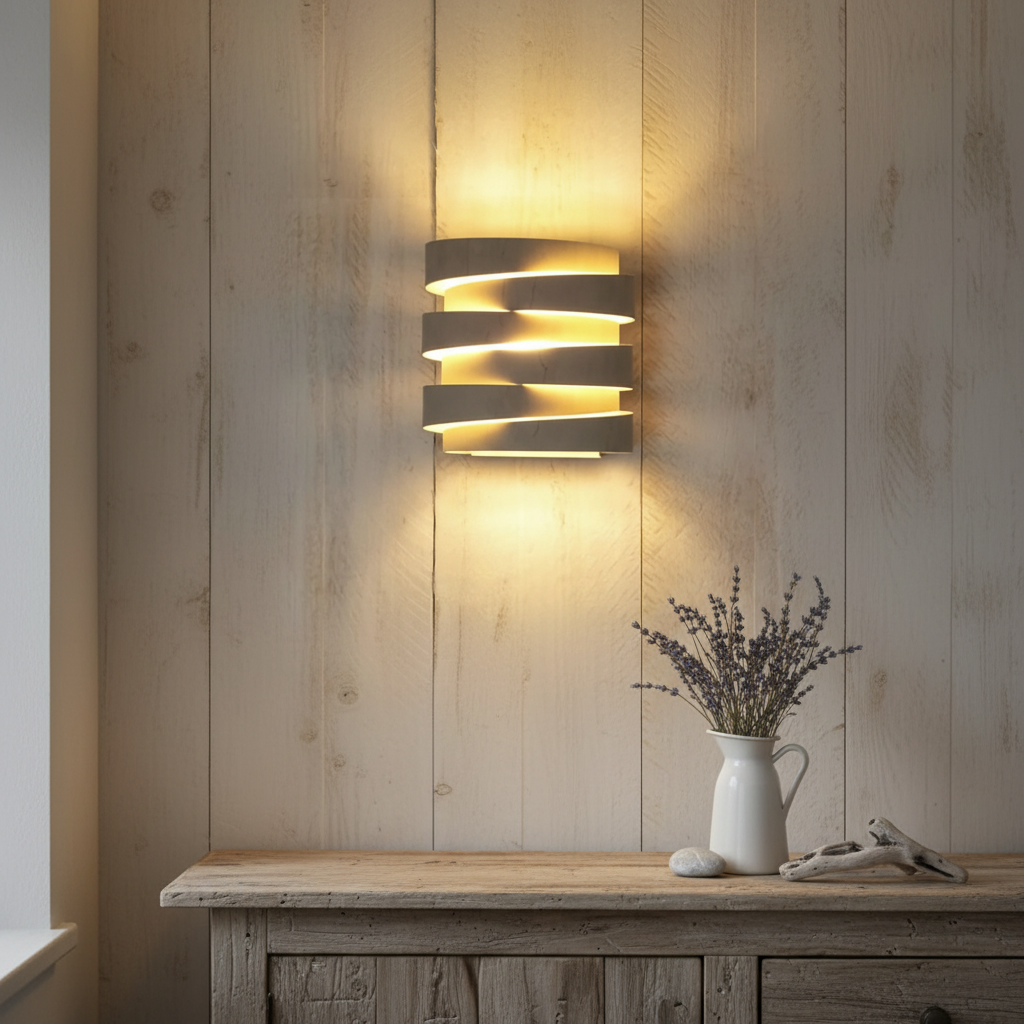 amos-lighting-Stuart-Lamble-Stepp-Wall-Light-Natural-Plywood-Cornish-Coastal-Sideboard