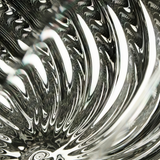 Tom Dixon Whirl Pendant System 30cm Linear Silver LED