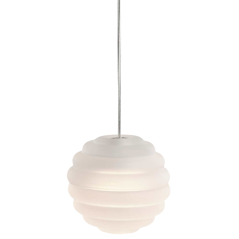 Tom Dixon Press Pendant Mini Sphere Frosted LED