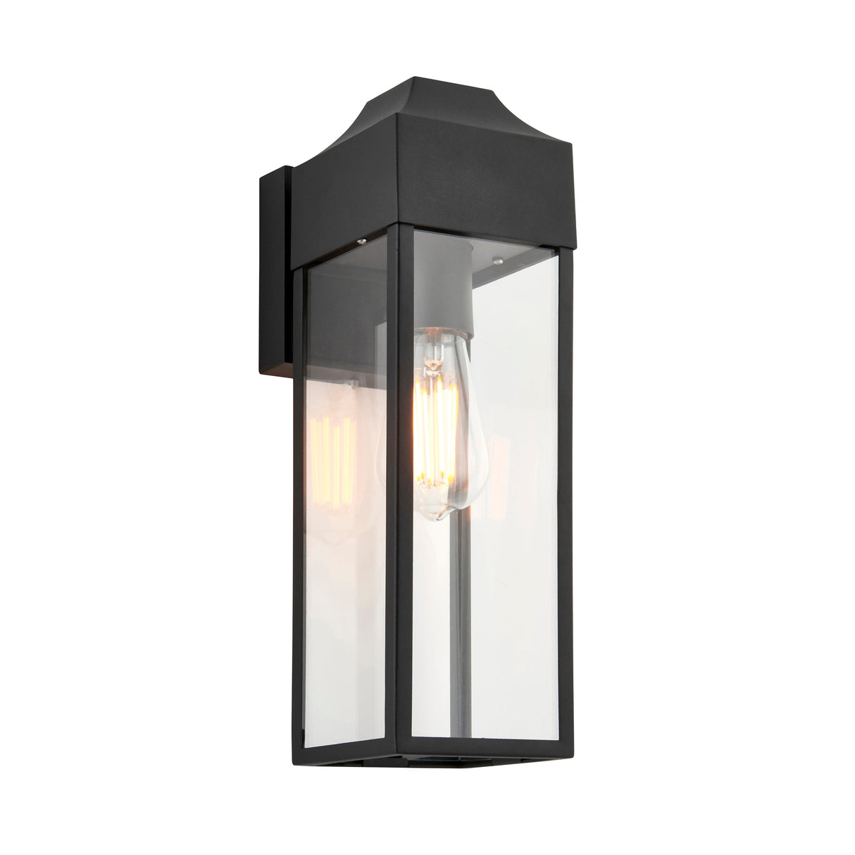 Amos Lotus Outdoor Wall Light Matt Black –  from Amos Lighting + Home