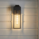 Amos Lotus Outdoor Wall Light Matt Black –  from Amos Lighting + Home