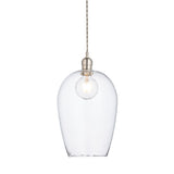 Amos Lucid Large Pendant Dimpled Glass –  from Amos Lighting + Home