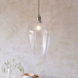 Amos Lucid Large Pendant Dimpled Glass –  from Amos Lighting + Home