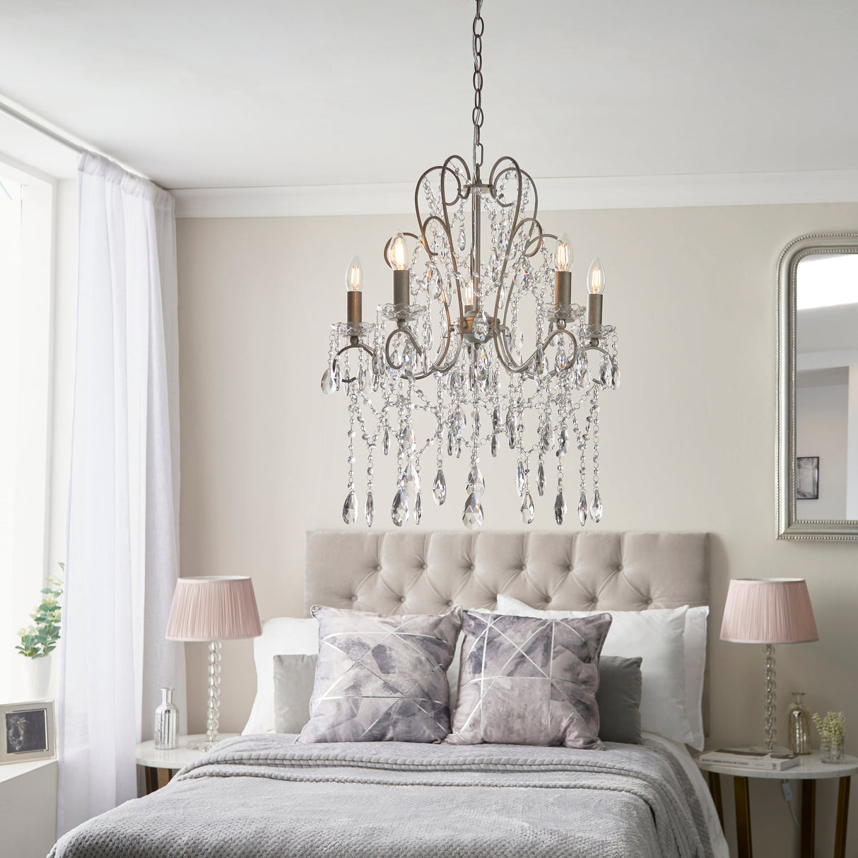 Amos Magnolious Chandelier Large –  from Amos Lighting + Home