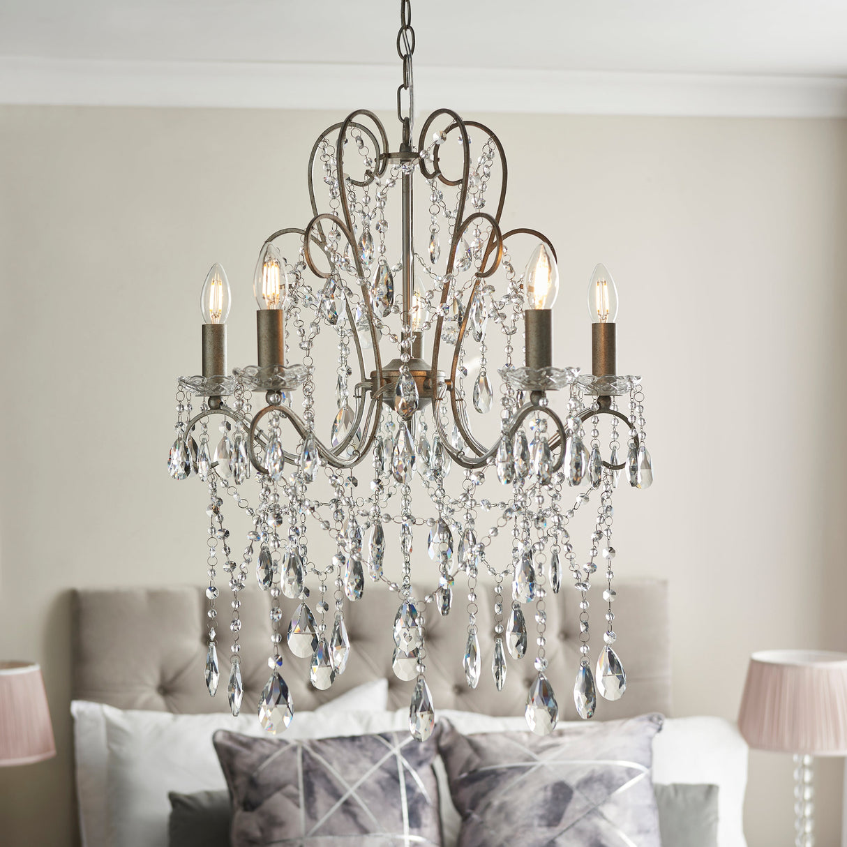 Amos Magnolious Chandelier Large –  from Amos Lighting + Home