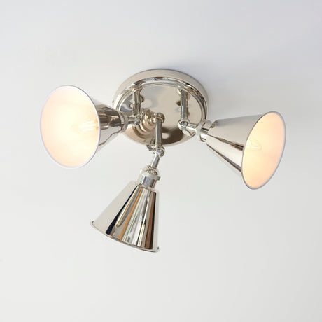 Amos Maine Spotlight Polished Nickel –  from Amos Lighting + Home