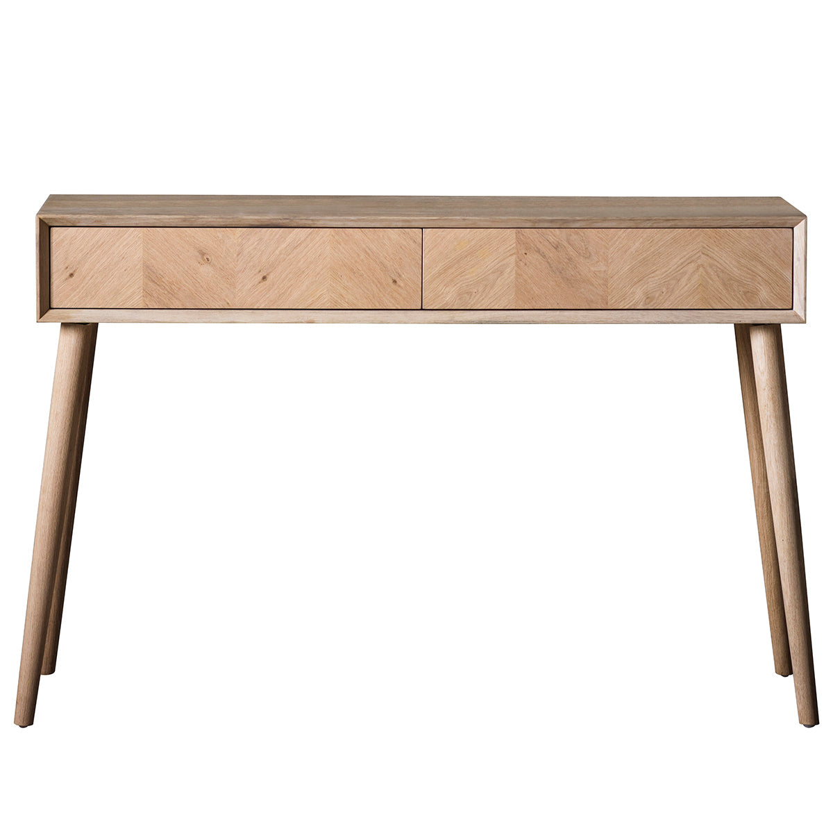 Amos Milano 2 Drawer Oak Console Table –  from Amos Lighting + Home