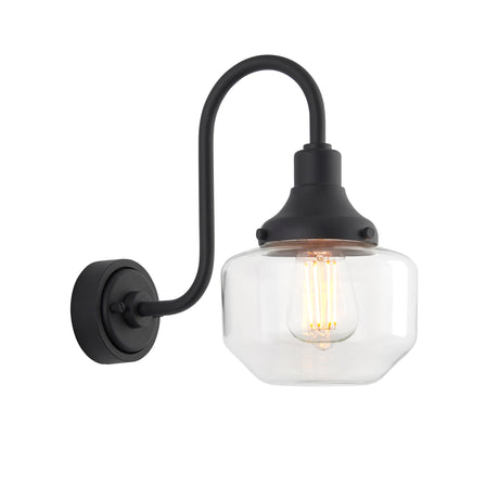 Amos Neptune Outdoor Wall Light Matt Black –  from Amos Lighting + Home