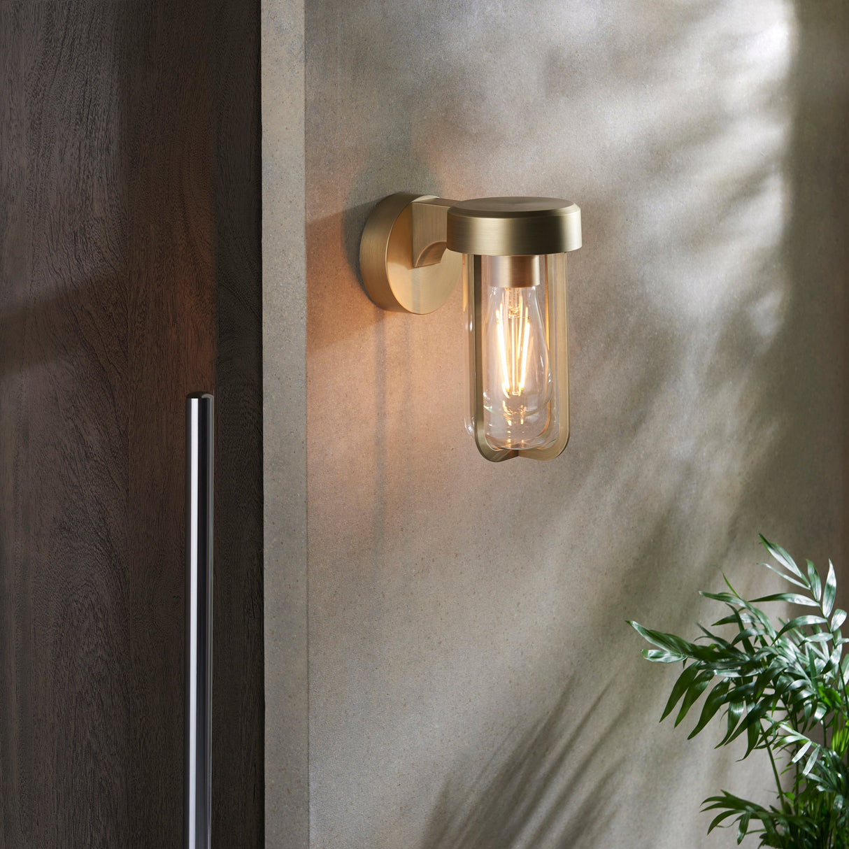 Amos Newlyn Brushed Gold E27 –  from Amos Lighting + Home