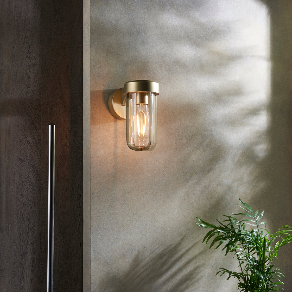 Amos Newlyn Brushed Gold E27 –  from Amos Lighting + Home