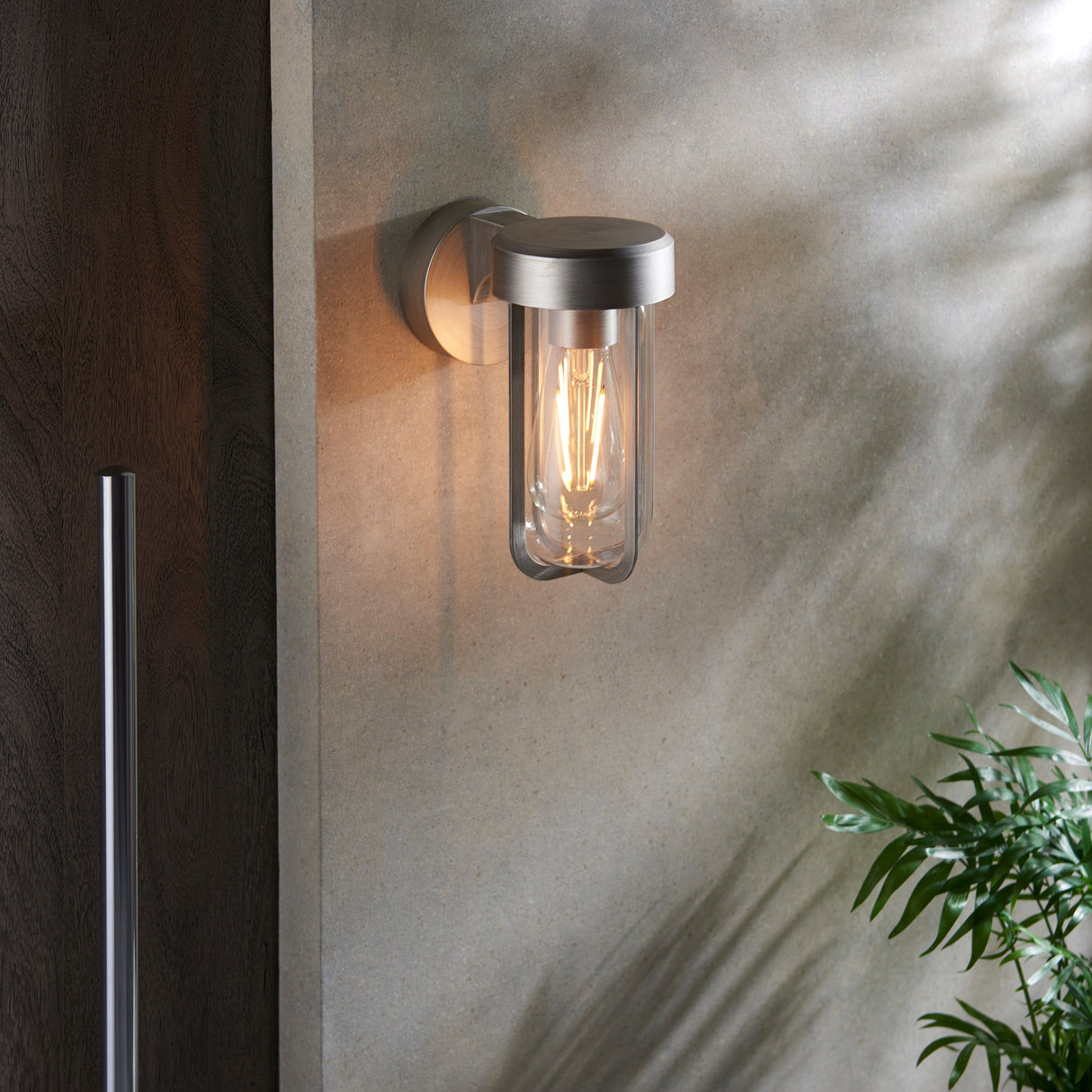 Amos Newlyn Brushed Silver E27 –  from Amos Lighting + Home