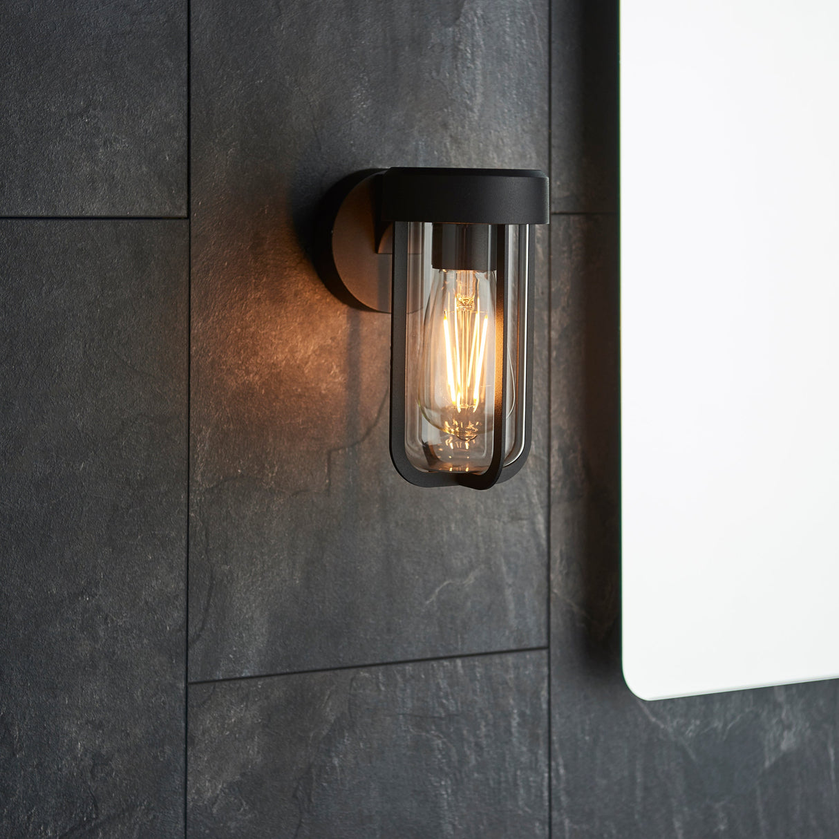 Amos Newlyn Matt Black E27 –  from Amos Lighting + Home