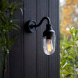 Amos Oshun Outdoor Wall Light Matt Black –  from Amos Lighting + Home