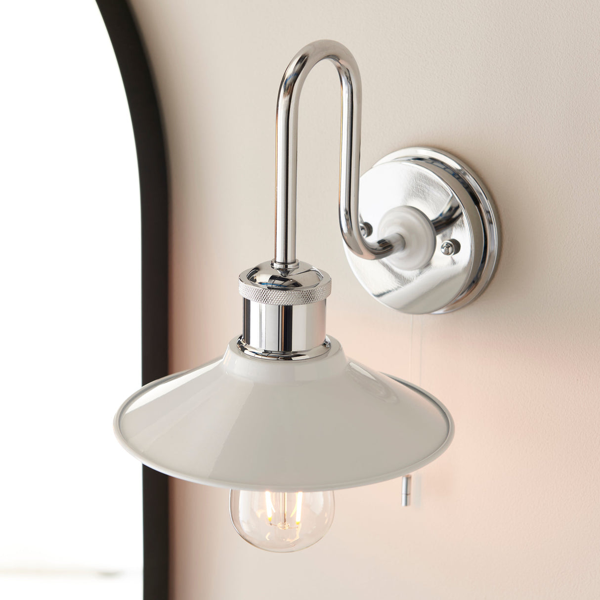 Amos Panama Bathroom Wall Light –  from Amos Lighting + Home