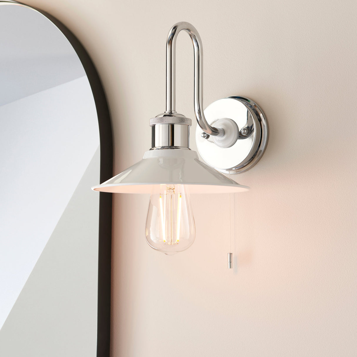 Amos Panama Bathroom Wall Light –  from Amos Lighting + Home