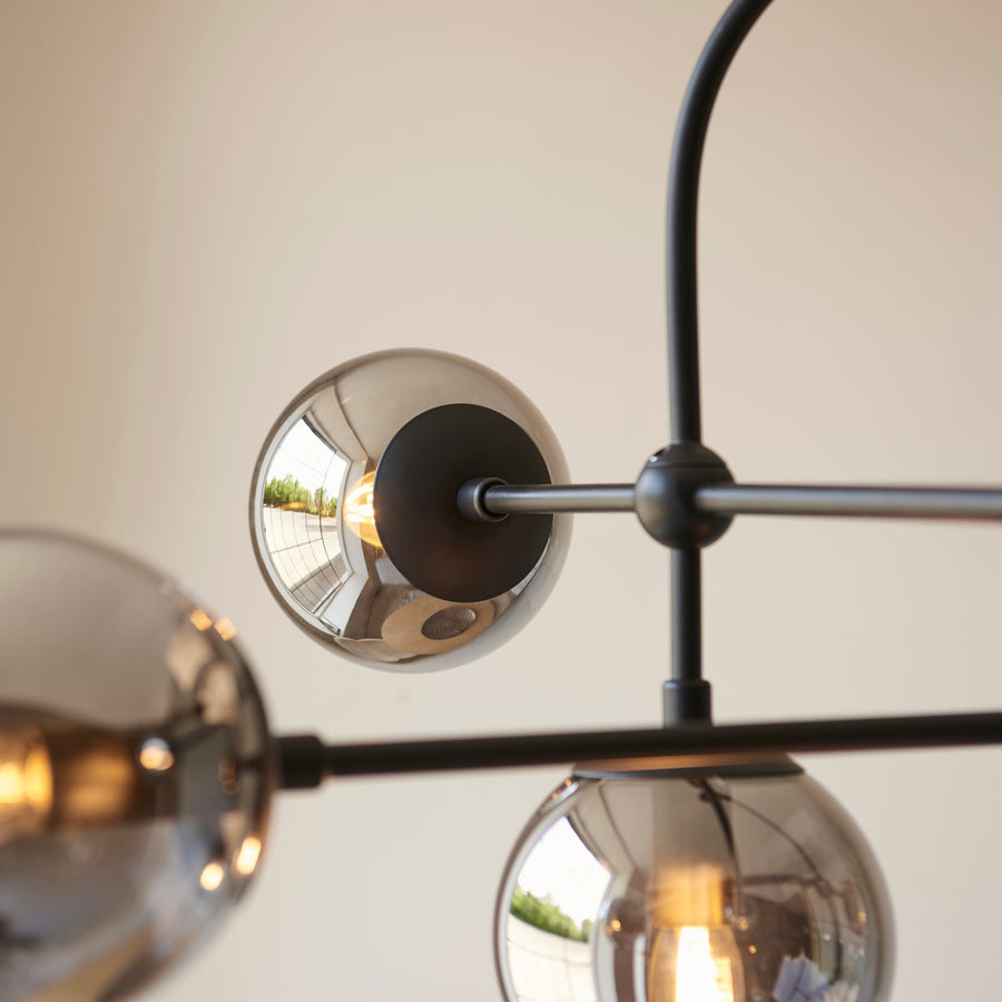 Curated visual reference: Gallery Detail: Amos Penthouse Pendant Chandelier Black