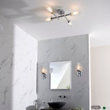 Amos Pluto 4 Arm Bathroom Ceiling Light Chrome –  from Amos Lighting + Home