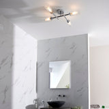 Amos Pluto 4 Arm Bathroom Ceiling Light Chrome –  from Amos Lighting + Home