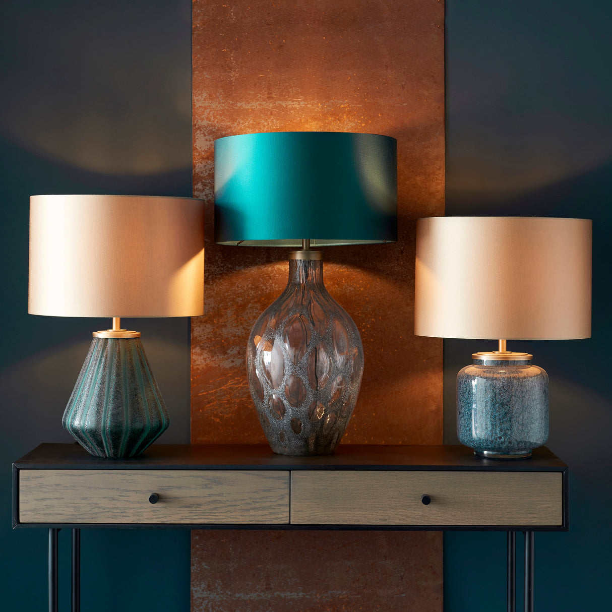 Amos Pomeroy Table Lamp Charcoal –  from Amos Lighting + Home