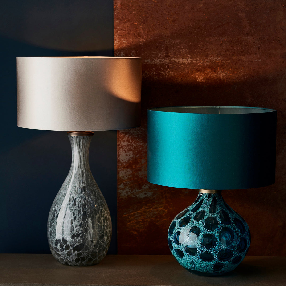 Amos Pomeroy Table Lamp Teal –  from Amos Lighting + Home