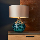 Amos Pomeroy Table Lamp Teal –  from Amos Lighting + Home