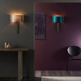 Amos Quadrat Wall Light Brushed Bronze & Mink –  from Amos Lighting + Home