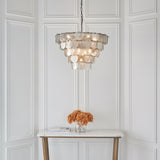 Amos Southgate Chandelier Antique Silver & Mercury Glass –  from Amos Lighting + Home