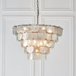 Amos Southgate Chandelier Antique Silver & Mercury Glass –  from Amos Lighting + Home