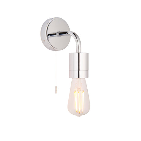 Amos Spartan Bathroom Wall Light Chrome –  from Amos Lighting + Home