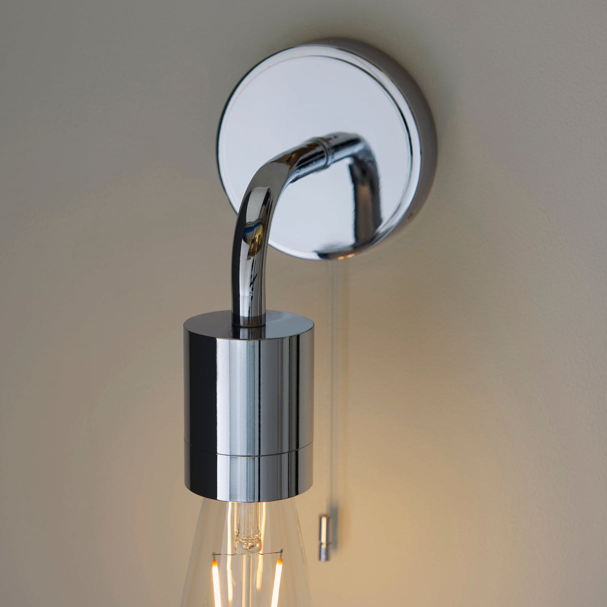 Amos Spartan Bathroom Wall Light Chrome –  from Amos Lighting + Home