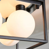 Amos Triton 4 Bathroom Ceiling Light Matt Black –  from Amos Lighting + Home