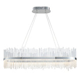 Amos Vanburgh Bar Chandelier Chrome –  from Amos Lighting + Home