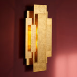 Amos Vaughn Wall Light Gold Leaf –  from Amos Lighting + Home