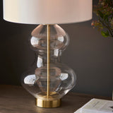 Amos Waist Table Lamp Clear Glass with Shade –  from Amos Lighting + Home