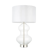 Amos Waist Table Lamp Satin Brass with Shade –  from Amos Lighting + Home