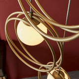 Amos Warhol 3 Light Cluster Pendant Brushed Gold –  from Amos Lighting + Home