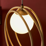 Amos Warhol 3 Light Cluster Pendant Brushed Gold –  from Amos Lighting + Home