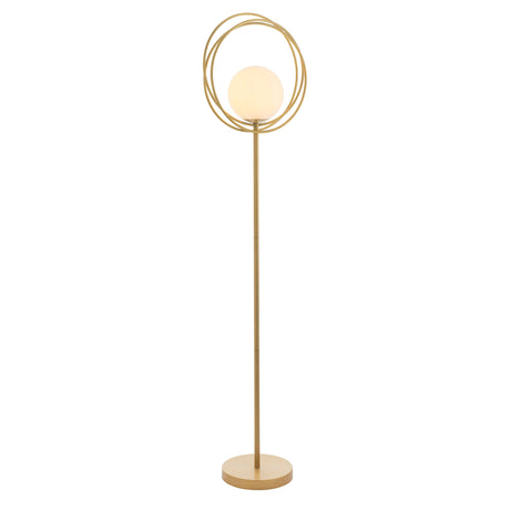 Amos Warhol Floor Lamp Brushed Gold –  from Amos Lighting + Home