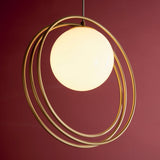 Amos Warhol Single Pendant Brushed Gold –  from Amos Lighting + Home