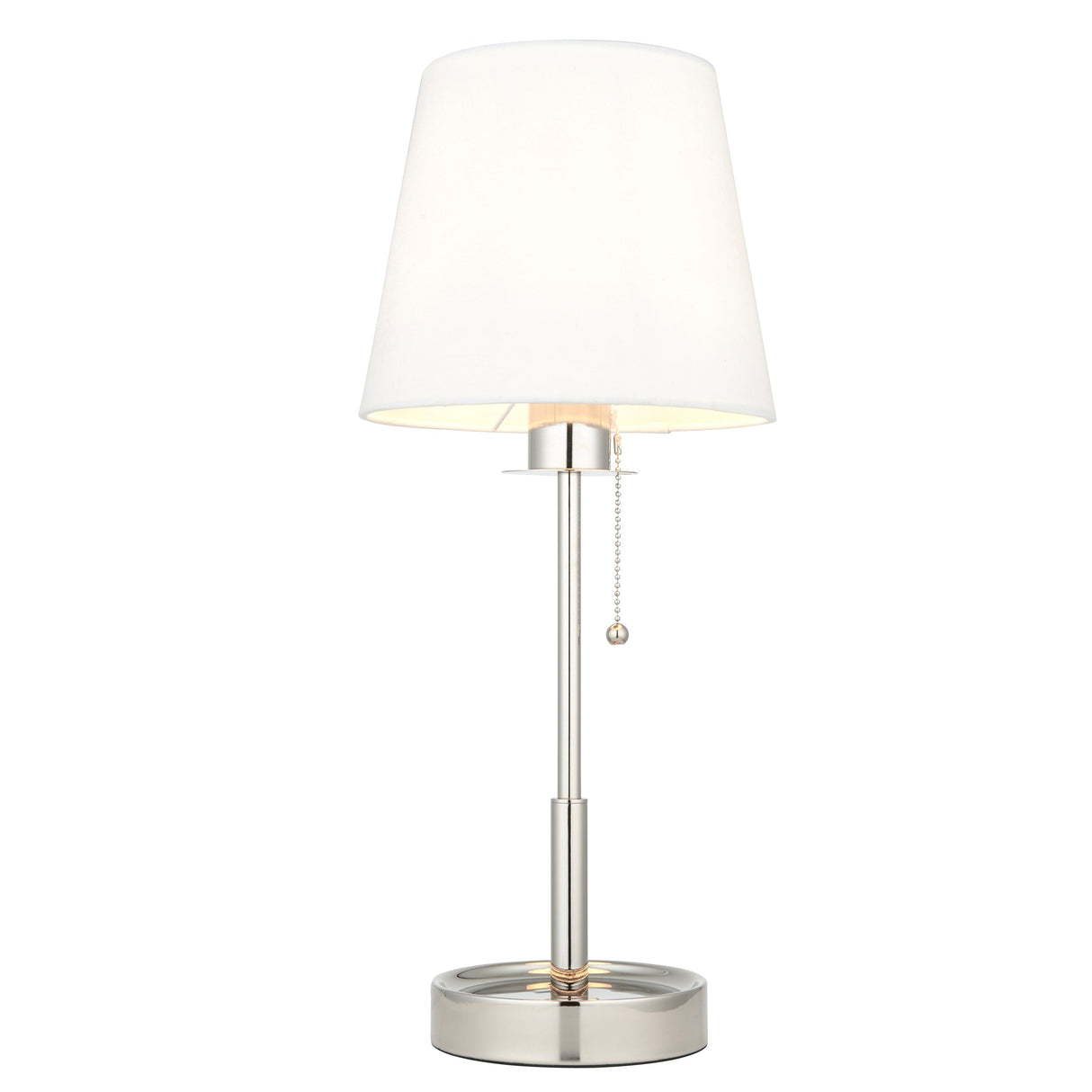 Amos Westminster Table Lamp Bright Nickel –  from Amos Lighting + Home