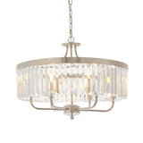 Amos Windsor Chandelier Bright Nickel –  from Amos Lighting + Home