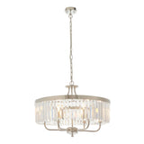 Amos Windsor Chandelier Bright Nickel –  from Amos Lighting + Home