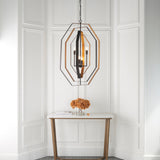 Amos Wiscombe Chandelier Aged Bronze & Antique Gold –  from Amos Lighting + Home