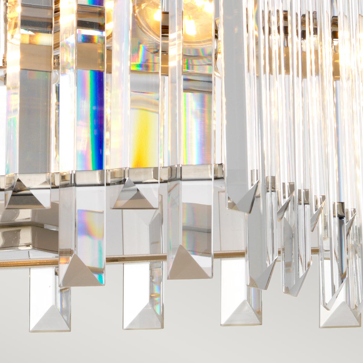 Elstead Aries 4 Light Small Chandelier