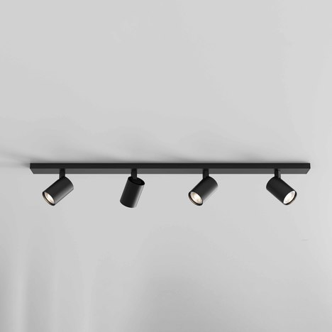 Astro Ascoli Four Bar Spotlight Matt Black –  from Amos Lighting + Home