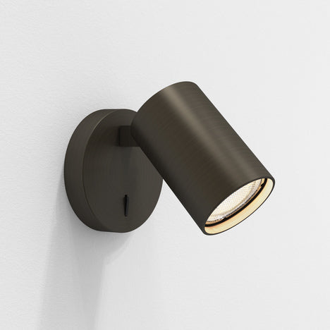 Astro Ascoli Single Switched Spotlight Bronze –  from Amos Lighting + Home