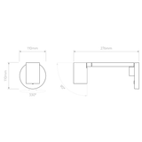 Astro Ascoli Swing Arm Reading Light Matt Nickel  – from Amos Lighting + Home