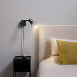 Astro Ascoli Swing Wall Light Plug In Matt Black –  from Amos Lighting + Home