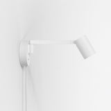 Astro Ascoli Swing Wall Light Plug In Matt White –  from Amos Lighting + Home