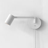 Astro Ascoli Swing Wall Light Plug In Matt White –  from Amos Lighting + Home